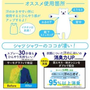 ひんやりシャツシャワー プロ用 本体 500m...の詳細画像4