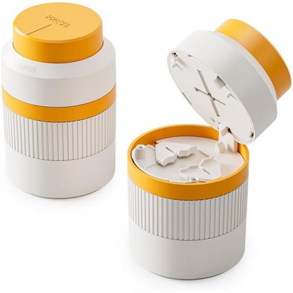 ピルクラッシャー 錠剤クラッシャー ピルカッター 2分割 4分割 錠剤カッター 薬クラッシャー 錠剤...