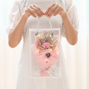 ソープフラワー キュートシャボンブーケ 花束 ...の詳細画像1