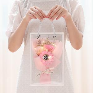 ソープフラワー キュートシャボンブーケ 花束 ...の詳細画像3