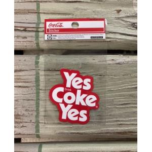 コカ・コーラ coca cola ステッカー シール スマホ XXSサイズ メール便可 BA80xxs