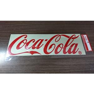 コカ・コーラ カッティングステッカー Lサイズ レッド 赤 耐光 耐水 屋外使用可｜PACIFIC SIGN