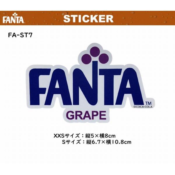 ファンタ FANTA ステッカー シール Sサイズ FA-ST7