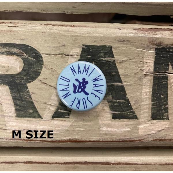 オンザビーチ 缶バッチ 32ｍｍ Mサイズ 缶バッジ バッチ バッジ サーフィングッズ サーフグッズ...