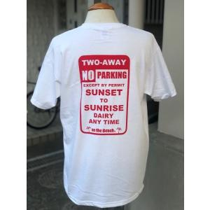 オンザビーチ Tシャツ 全3色 ホワイト レッド アイボリー サーフブランド サーフィン SURF ...