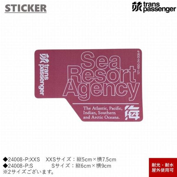 trans passenger ステッカー 第二弾 全20種 XXSサイズ シール 旅 トランクステ...