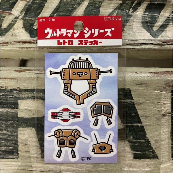 ウルトラマン ステッカー シール レトロ  ウルトラセブン ウルトラ怪獣 キングジョー分離 XXS ...