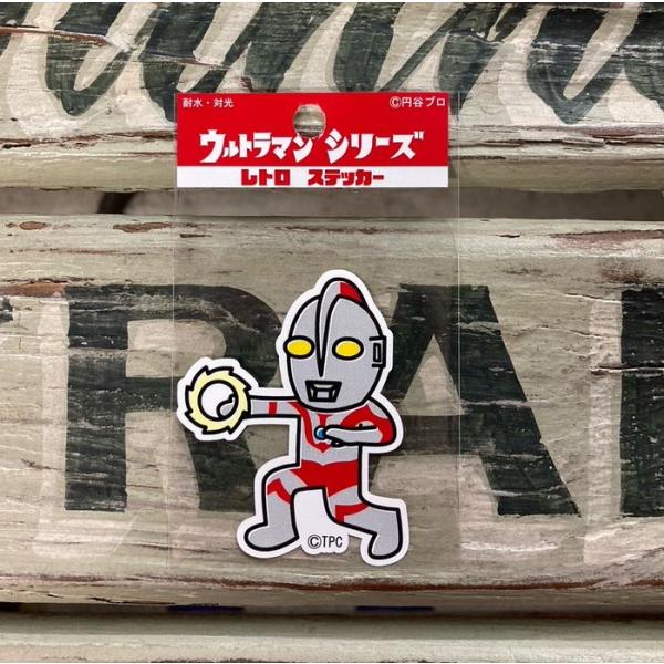 ウルトラマン ステッカー シール レトロ ウルトラスラッシュ XXS 小さめサイズ ブルマァク