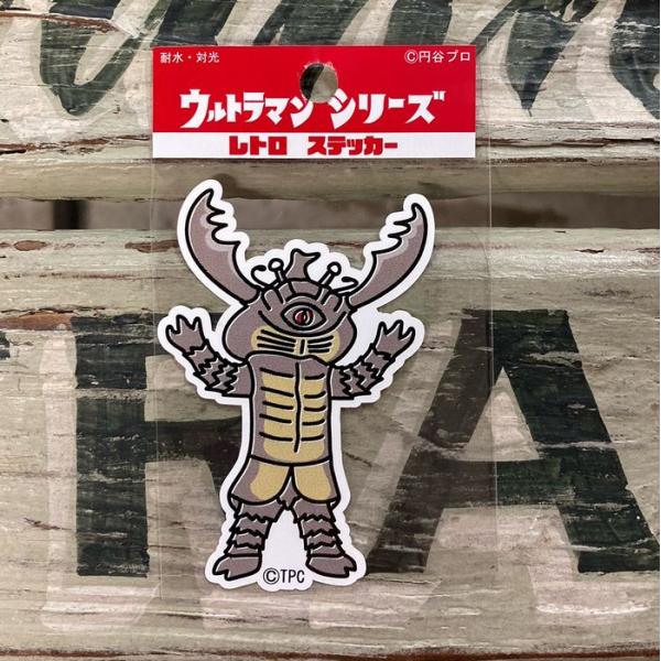ウルトラマン ステッカー シール レトロ ウルトラ怪獣 アントラー XXS 小さめサイズ ブルマァク