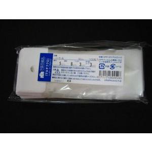 OPP袋ヘッダー付 H-5-8 100枚/パック : OPP袋ポリ袋専門店パック
