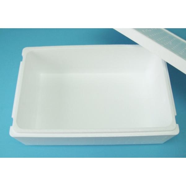 スチロールBOX 10kg　1セット（本体・フタ）【クーラーボックス】 内寸：500×300×H14...