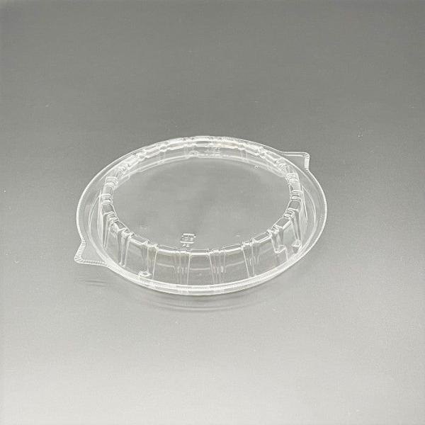 50枚 DLV麺丼18 別売中皿穴有フタ - Φ176×25mm - 透明 爆買
