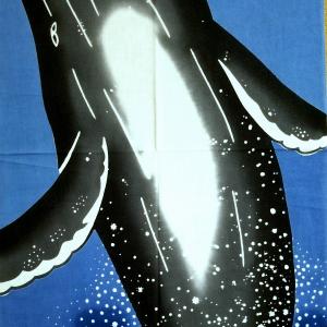 てぬぐい 鯨 クジラ 哺乳類 シャチ イルカ ...の詳細画像5