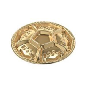 シェルトプラッター丸30 本体 金 エフピコ 使い捨て