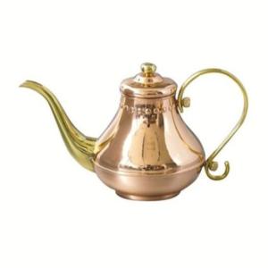1個】0.74L 銅 槌目入コーヒーポット 5人用（740cc） 燕三条 コーヒー