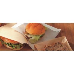 【100枚】バーガー袋 No.18 未晒無地 ...の詳細画像1