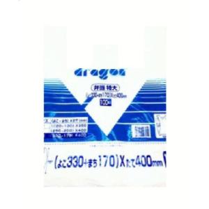 【100枚】お弁当袋 エンボスドラゴン弁当用（特大） ブロック付き レジ袋 安い ビニール袋 エンボス加工 手提げ袋　100枚入