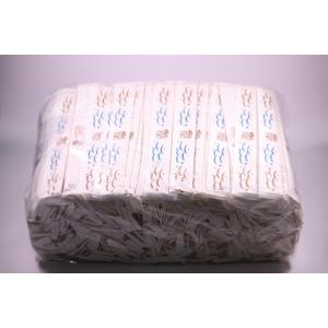 割り箸 元禄箸8寸 袋入り 波柄紙完封 （楊枝入り） 使い捨て