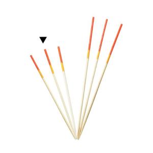 9cm・勘定串 オレンジ/黄 2色　（約 φ1.7mm×9cm） 神堂