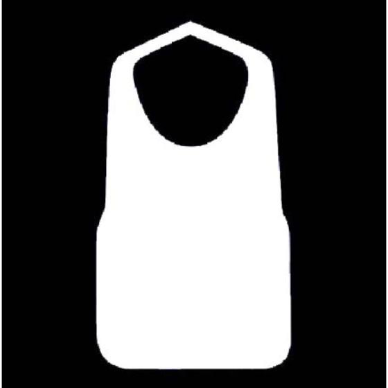 【1000枚】不織布エプロン （白） 業務用 使い捨て 紙 エプロン ラーメン 焼肉店 飲食店 ホワ...