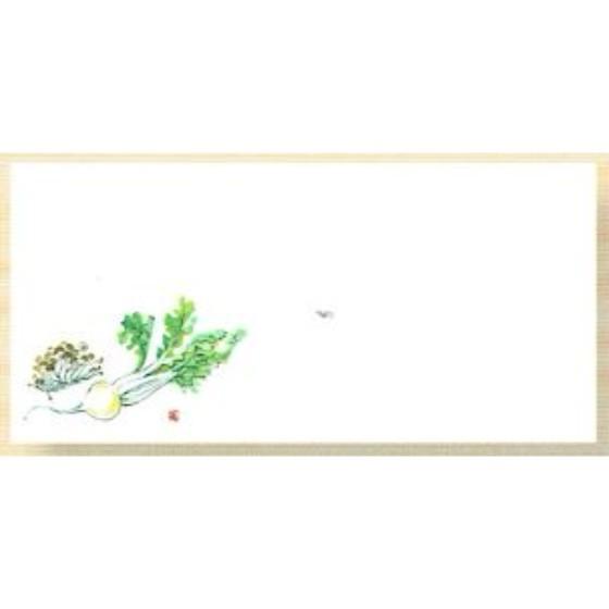 【100枚】高級和紙箸置きマット No.4226 かぶ オールシーズン 業務用 使い捨て 紙 箸置き...