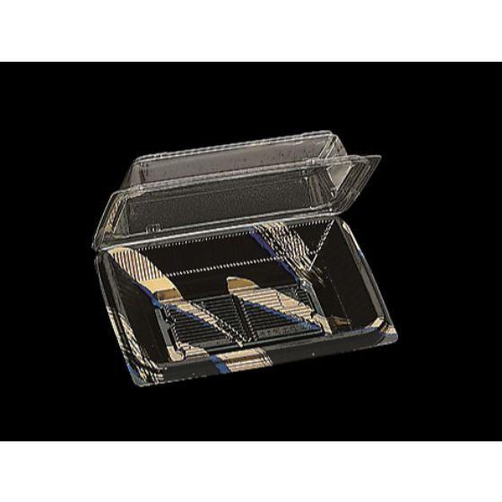 【50枚】スクエア15 さざなみ金 福助工業 使い捨て 業務用 フードパック お弁当容器 お持ち帰り...