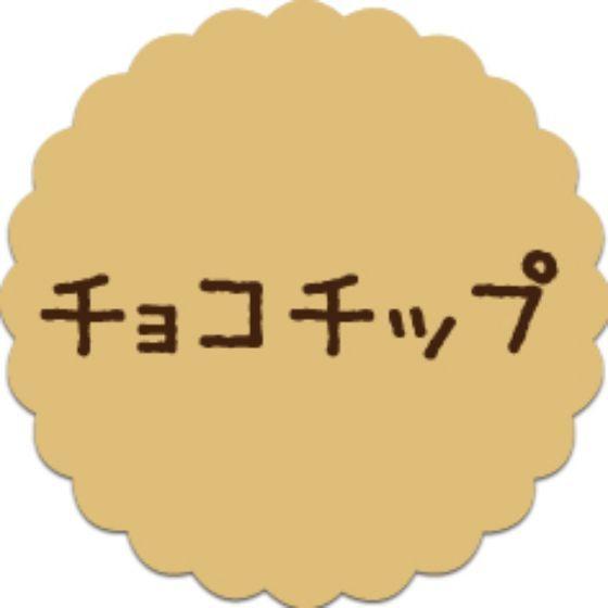 【300枚】SO-55 チョコチップ （20×20） プチラベル お菓子用 かわいい 和菓子 洋菓子...