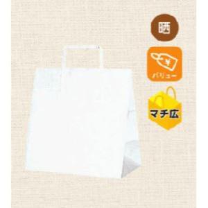 50枚】HEIKO シモジマ 紙袋 H25チャームバッグ 2才 晒白無地 HEIKO