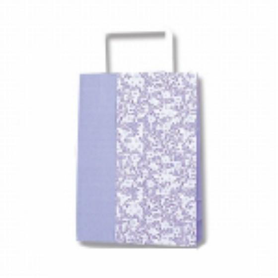 【50枚】HEIKO シモジマ 紙袋 H25チャームバッグ 18-3(平手) 香花 50枚入