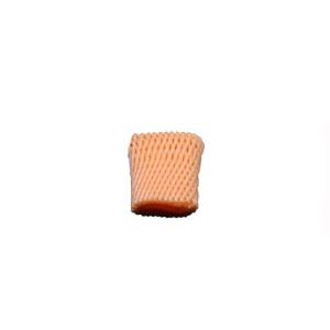 【100個】フルーツキャップ 9cm ダブル （オレンジ） 果物 Wネット 90mm 業務用 フルーツ 発泡 緩衝材 クッション材 100個入