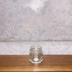 1個】味彩30 八角ST 瓶（本体） 協同硝子 ガラス ミニボトル 洋菓子 
