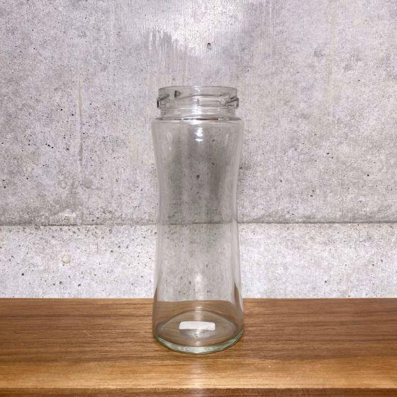 【1個】味彩200 曲柱ST 瓶（本体） 協同硝子 ガラス ミニボトル 洋菓子 ドレッシング おしゃ...