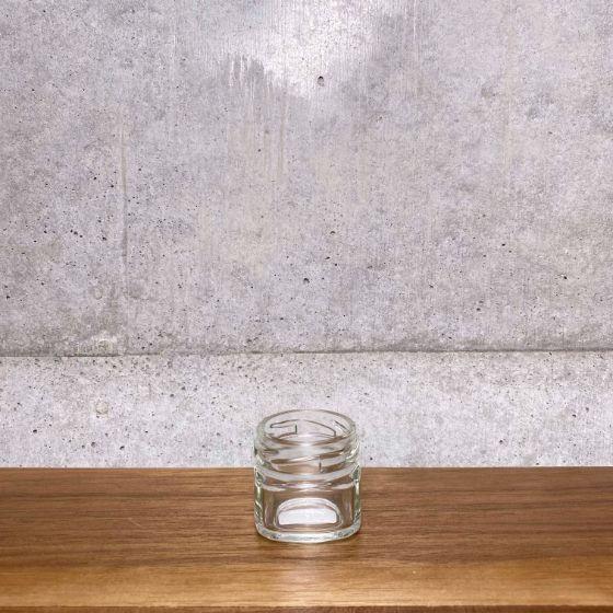 【180個】味彩30 四角ST 瓶（本体） 協同硝子 ガラス ミニボトル 洋菓子 ジャム おしゃれ ...