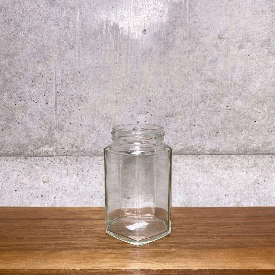 【80個】味彩120 五角ST 瓶（本体） 協同硝子 ガラス ミニボトル 洋菓子 ジャム おしゃれ ...