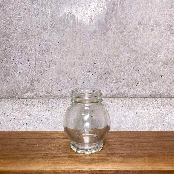 【80個】AJISAI 100 球面GC 瓶（本体） 協同硝子 ガラス ミニボトル 洋菓子 ジャム ...