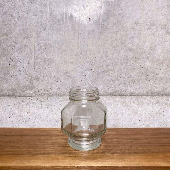 【80個】AJISAI 100 多面GC 瓶（本体） 協同硝子 ガラス ミニボトル 洋菓子 ジャム ...