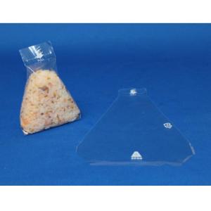 200枚】しっとりおにぎり 小 （130×160mm） OPP 三角 おにぎりフィルム