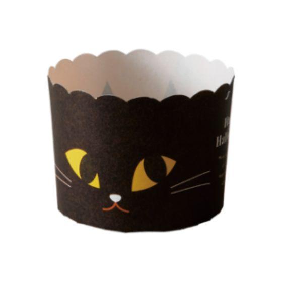 【1000枚】XM863 ペットマフィン キャット＆ジャック（59×50）天満紙器 ハロウィン 菓子...