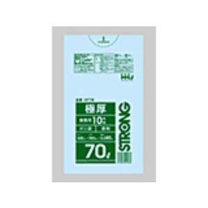【HHJ・いろいろ3箱以上価格】150枚・70L ポリ袋 GT78 （透明） LLDPE 0.080...