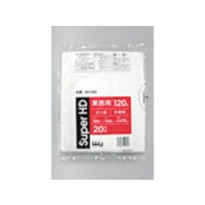 400枚】90L ポリ袋 GH95 （半透明） HDPE 0.025mm厚 サイズ HHJ 業務用