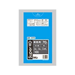 【個人宅配送可】ポリ袋　70L　HDPE　0.025×800×900mm　青　10枚×50冊(500枚)　GH76【取り寄せ商品・即納不可・代引き不可・返品不可】 500枚】70L ポリ袋 GH76 （青） HDPE 0.025mm厚 サイズ HHJ 業務用