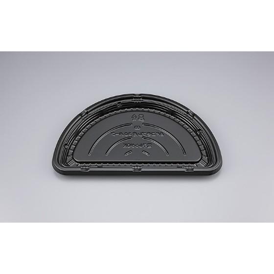 【20枚】BFコモプレ内30 ハーフ 黒 本体 シーピー化成 使い捨て 容器 業務用 惣菜 10イン...