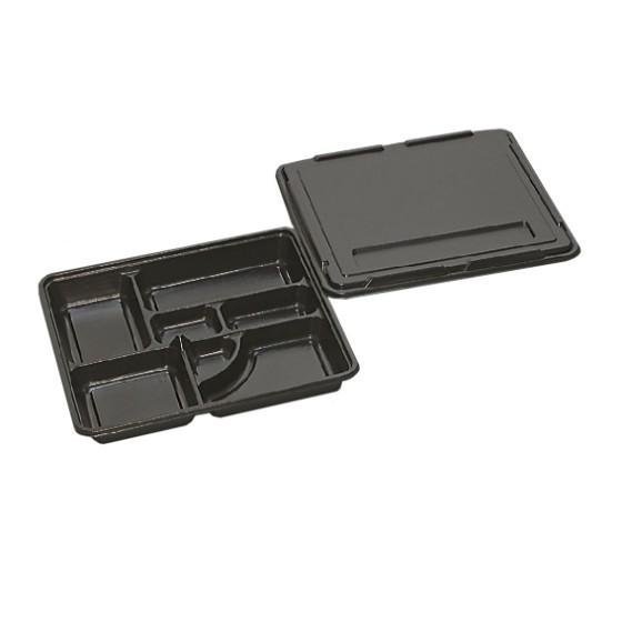 【200枚セット】KP-160 阿波 共フタ付 （かぶせフタ付） 福助工業 使い捨て 業務用 弁当容...