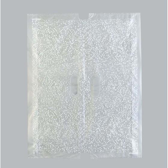 【300枚】SKバッグ かすみ草 No.80 福助工業 レジ袋 ビニール袋 ポリ袋 手提げ袋　（地域...