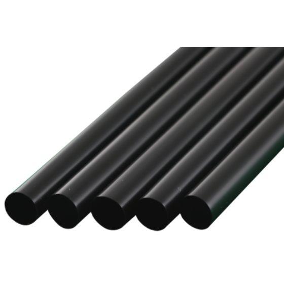 【200本×20箱】タピオカストロー 黒（裸 10×210mm） 包装なし シバセ工業 DAIYA ...