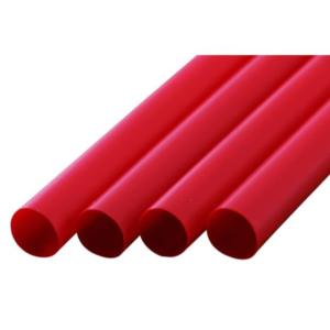 【110本×20箱】タピオカストロー 赤（裸 13×210mm） 包装なし シバセ工業 DAIYA STRAW 業務用 タピオカ用 【代引き不可】2200本入｜package-marche