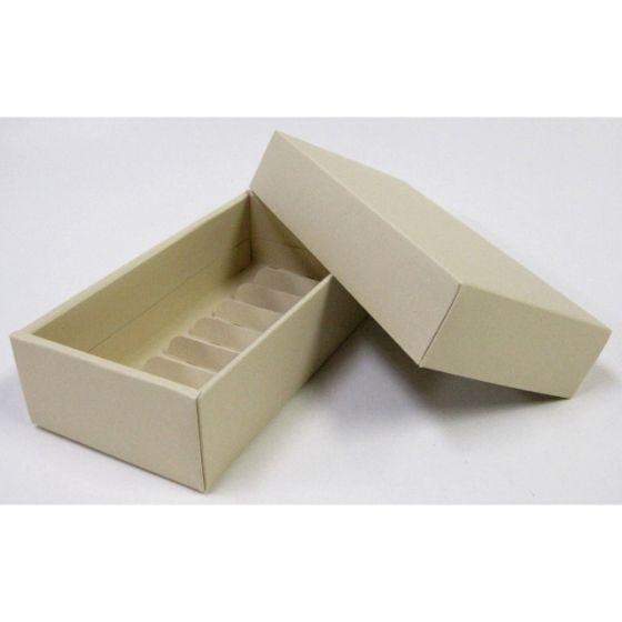 【代引き 個人宅不可】200枚・エコアソート 小（仕切付き） 高さ55mm ベージュ（ツヤなし） 1...