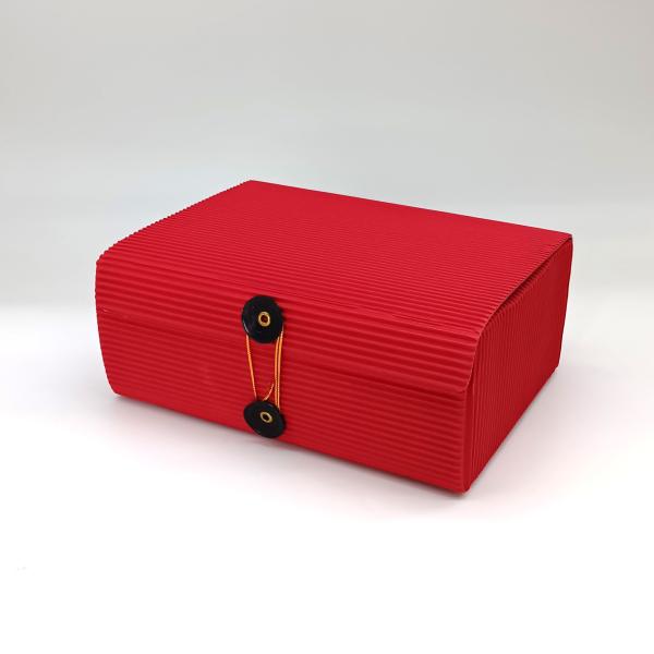 【代引き 個人宅不可】200枚・マルチボックス L 高さ80mm レッド 210×150×H80 ケ...