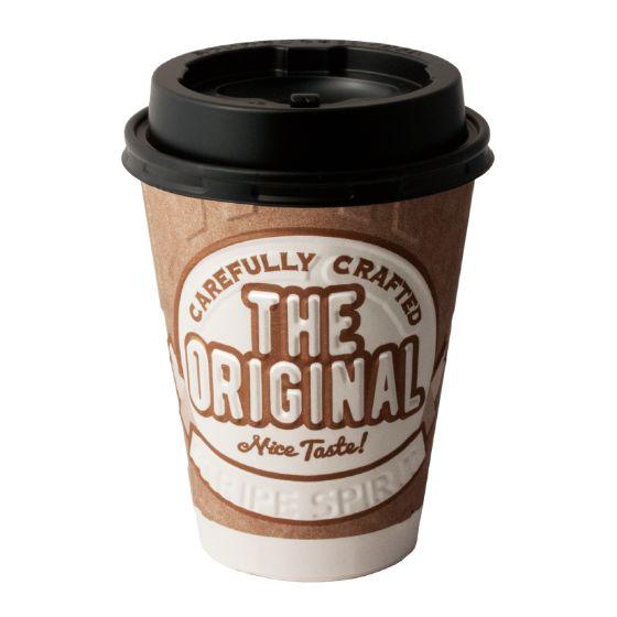 【代引き 不可】1250個・SMP-340M ストライプスピリット （340ml） 断熱性 エンボス...