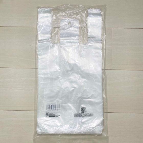 【3000枚】バイオ25 レジ袋 L （半透明） ハッピーバッグ バイオマス Lサイズ 無料配布可 ...